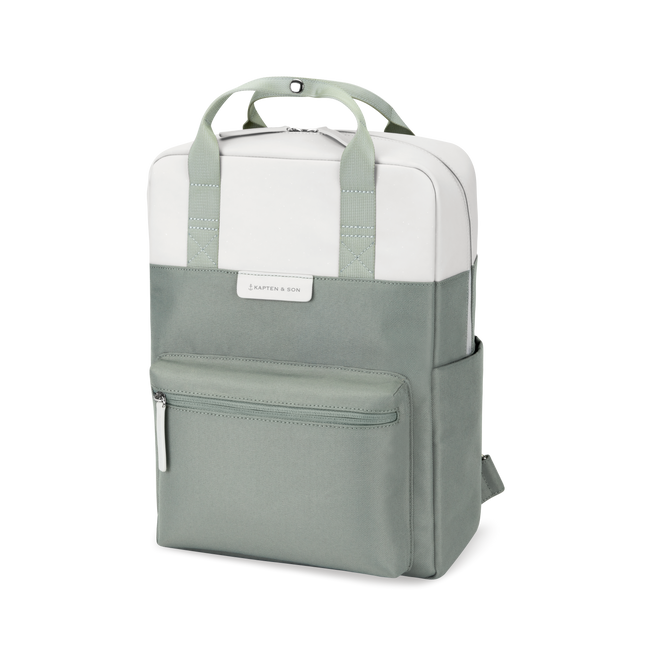 Kapten &amp; Son Backpack Bergen Muted Sage 15 Inch