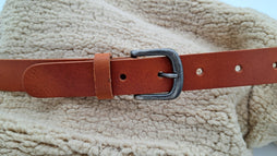 Cognac Plain - size 85