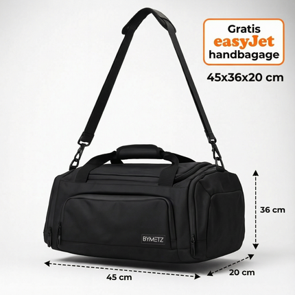 ByMetz 45x36x20 Easyjet 3-WAY Bolsa de Embarque Bolsa de Viaje/Mochila