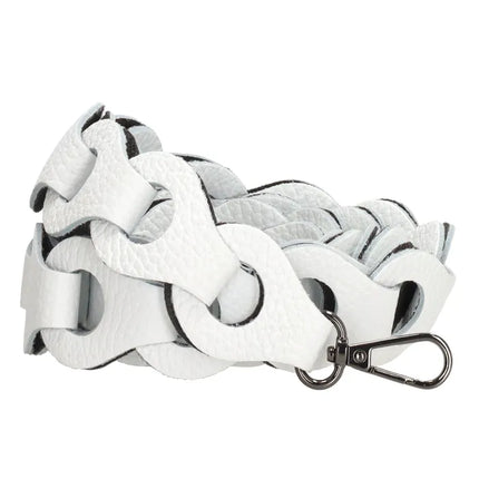 Charm London Leren Schouderband Wit