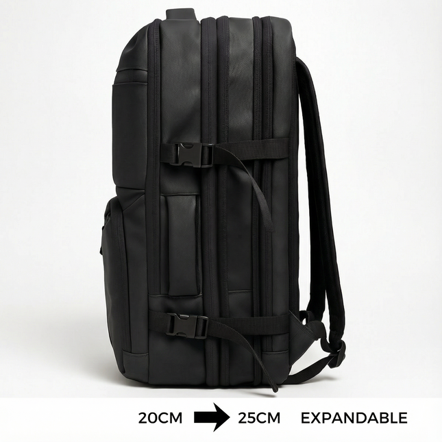 ByMetz Backpack 55x40x20 Ryanair - Transavia - Expandable to 55x40x25