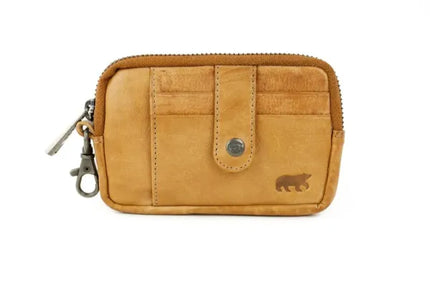 Bear Design Carrie Leather Key Case / Zipper Wallet CP 4110