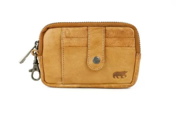 Bear Design Carrie Leather Key Case / Zipper Wallet CP 4110