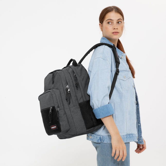 Eastpak Pinzip Grote Schoolrugzak Black Denim