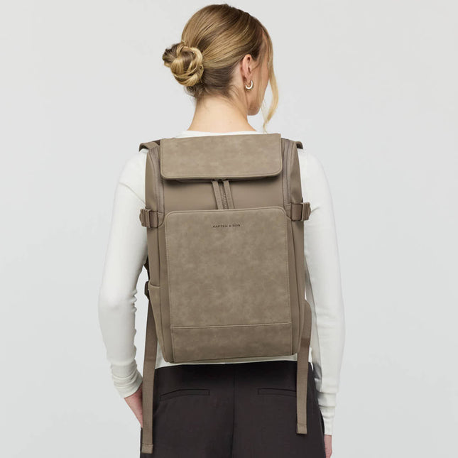 Kapten &amp; Son Backpack Bali All Black By Mariefeandjakesnow 16 Inch
