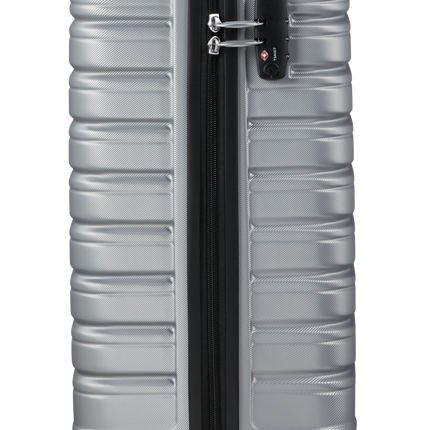 American Tourister Flashline Sky Silver Suitcase
