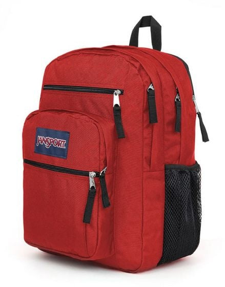 JanSport Big Student Backpack 15 Inch Red Tape