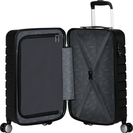 American Tourister Flashline Sky Silver Suitcase