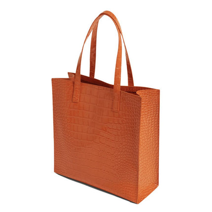 Ted Baker Wenella Croc Effect Large Icon Bag