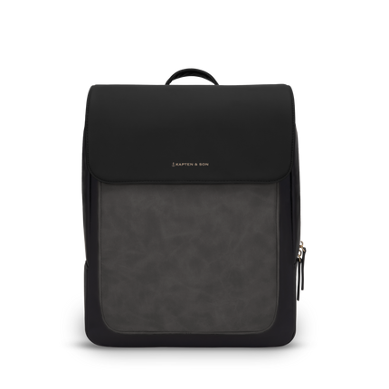 Kapten & Son Backpack Lund All Black 14 Inch