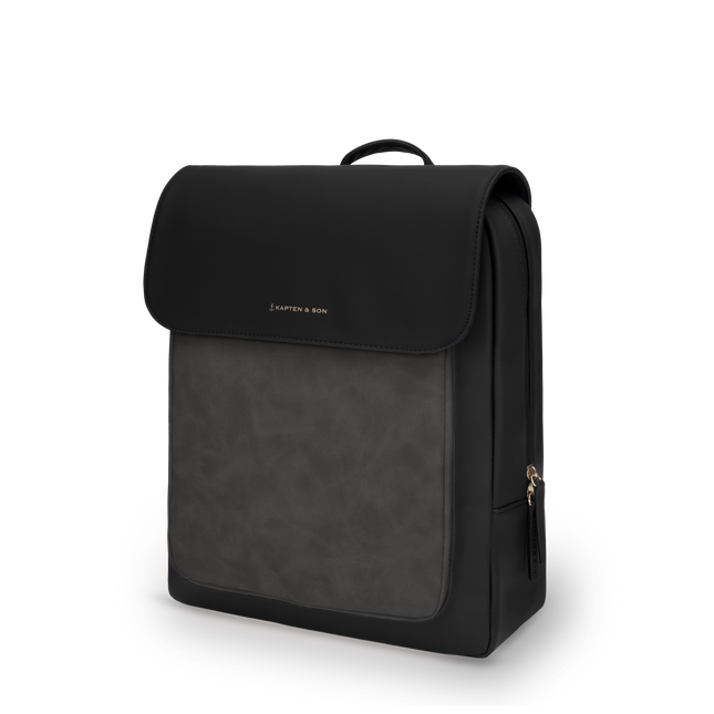Kapten &amp; Son Backpack Lund All Black 14 Inch