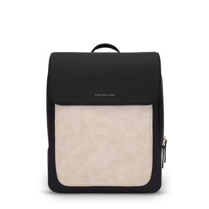 Kapten & Son Backpack Lund All Black 14 Inch