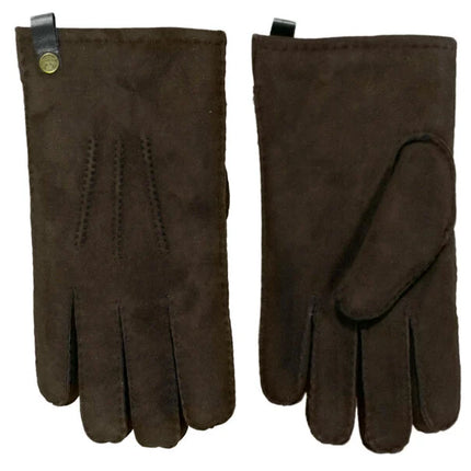 Van Buren Lambskin Men's Gloves - Brown